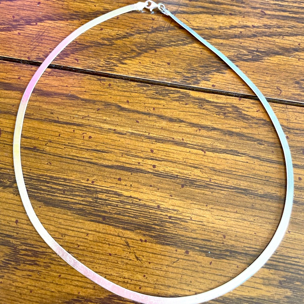 Sterling silver necklace